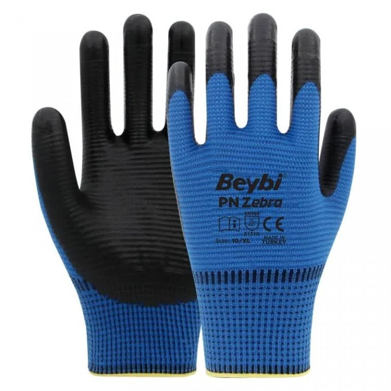 Beybi eldiven pn zebra