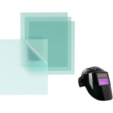 Kaynak maskesi beyaz cam