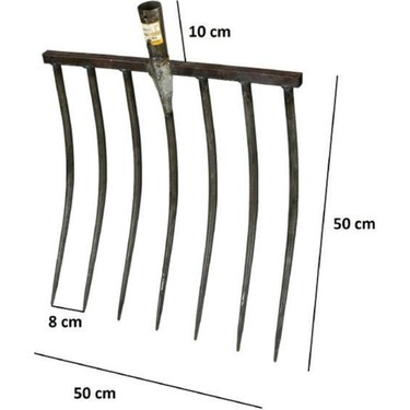 Büyük yaba dirgen 7 li